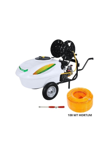 Garden Pro GP200 Benzinli Basınçlı İlaçlama Makinası 200 L + 100 M Hortum
