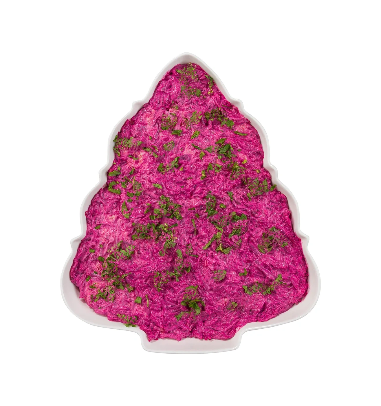 Elan Gallery "christmas Tree" Desenli Rusya Usulü Et Yemeği Kasesi, 1 L 9920862 Beyaz