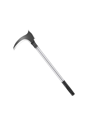 Dofolink Mangan Çelik Çift Kılıçlı Mower, Uzun Saplı Orman Ve Tarım Aracı, Ot Kesme, Ağaç Kesme, 40 Cm Çelik Boru İle Dikişli