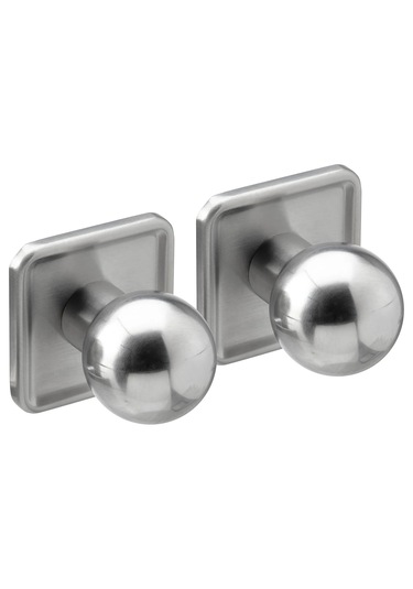 Ikea Sörbyn Topuz, Krom Kaplama, 25 Mm, 2 Adet Gümüş