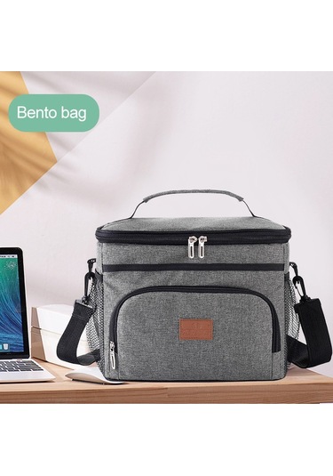 Dinosaurs Büyük Kapasiteli Sızdırmaz Öğle Yemeği Çantası Altın