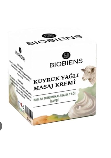 Biobiens Kuyruk Yağlı Masaj Kremi 210 Ml
