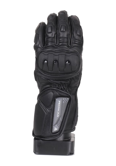 Venom Motosiklet Deri D2 Uzun Full Koruma Leather Motorcu Eldiveni