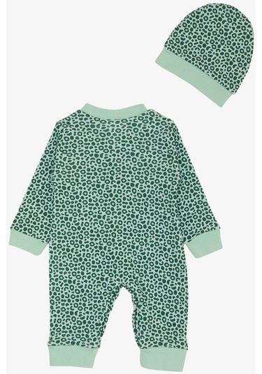 Breeze Kız Bebek Tulum Desenli 0-6 Ay, Mint Yeşili-mint Yeşili Mint Yeşili