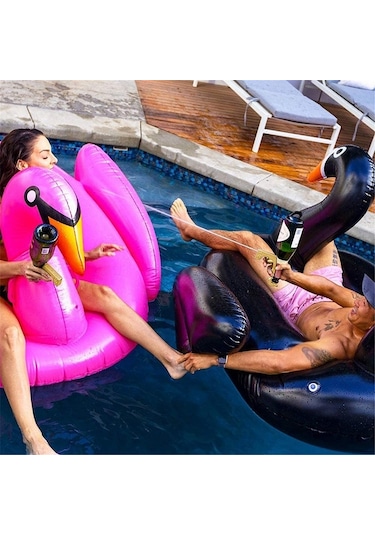 Plastik Metal Kabarcıklı Blaster Şampanya Şişesi Fışkırtma Tabancası Siyah