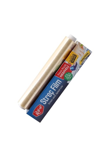 45 Cm X 300 Mt Streç Film 8 Mikron Kayar Bıçaklı