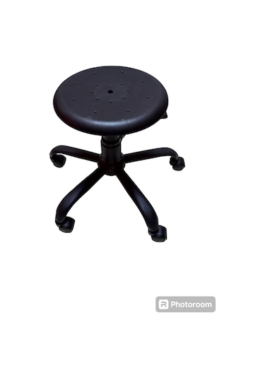 Monoblok Tablalı Labortatuvar Taburesi Metal Ayaklı Elden Hidroli