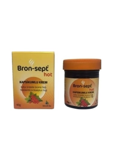 Bron-sept Hot Kapsikumlu Krem 40 G