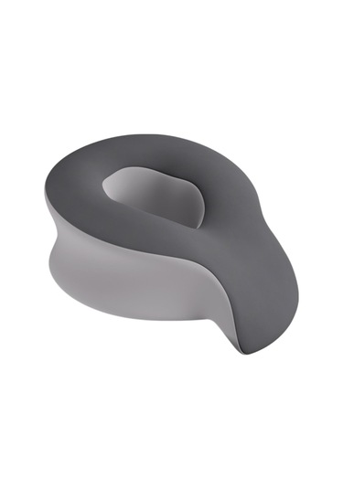 Suntek Yüz Beşik Yastığı Dinlenme Rahatla Yüzük Yatır Gri Gri