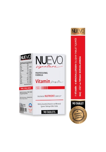 Nuevo Signature Saç Dökülmelerine Karşı Vitamin 90 Tablet