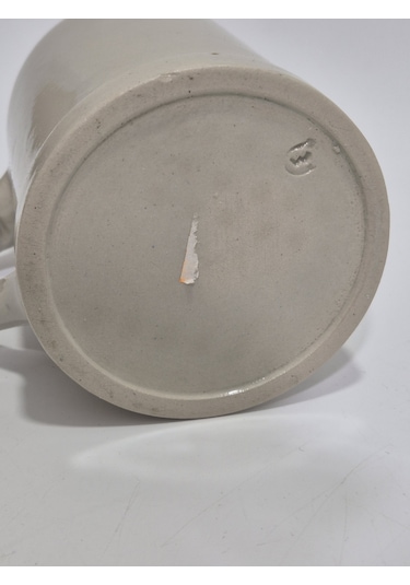 Vintage Tankart Ceylan Figürlü Alman Bira Bardağı 13,5cm