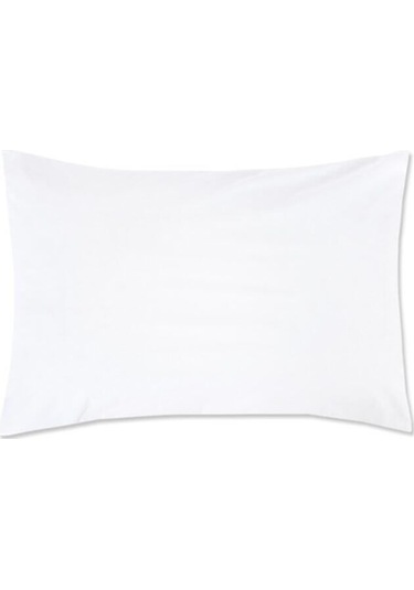 %100 Pamuk Fermuarlı Su Geçirmez Sıvı Geçirmez Yastık Alezi Yastık Koruyucu Beyaz-50 X 70 Beyaz