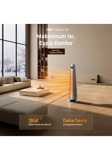 Dreo Solaris 718 Akıllı Elektrikli Isıtıcı
