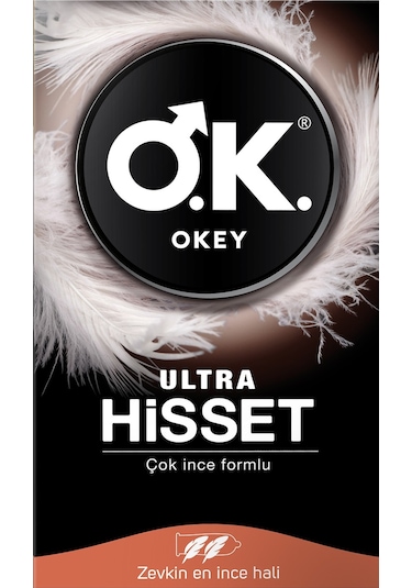 Okey Ultra Hisset Prezervatif 10'lu