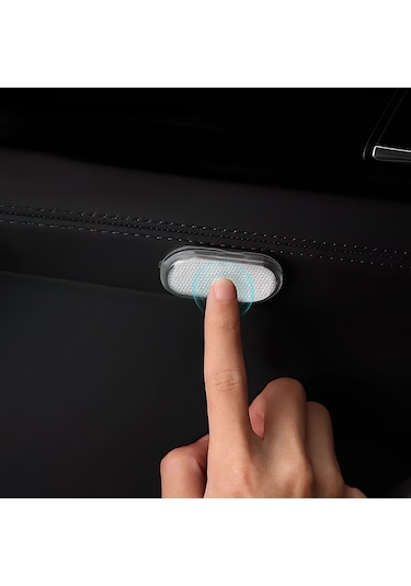 Araç Ve Dolap İçi Mavi Işık Şarjlı Dokunmatik Led Lamba Işık