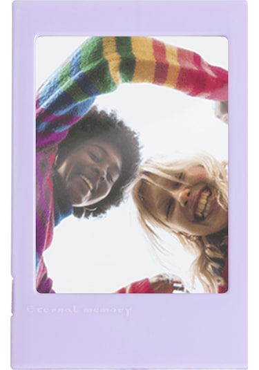 Instax Mini 12 Makine Uyumlu 20'li Film Ve Lila Fotoğraf Çerçevesi