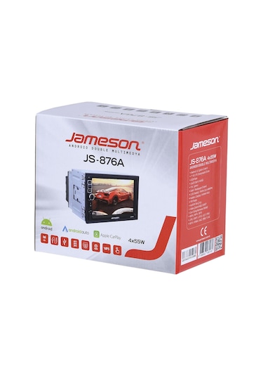 Jameson 7inç Usb Sd Bt Android Double Teyp 2/16gb Carplay