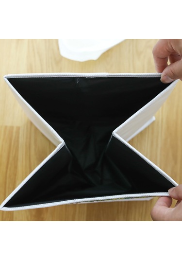 Xiyyadms Dıy El Sanatı İçin Gömlekli Saklama Kutusu - Beyaz Kumaş, 25cm, Alet Seti Dahil Diğer