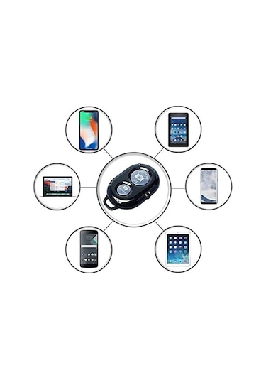 Bluetooth Kumanda Tüm Telefon Ile Uyumlu Video Selfie 10 Metre Me