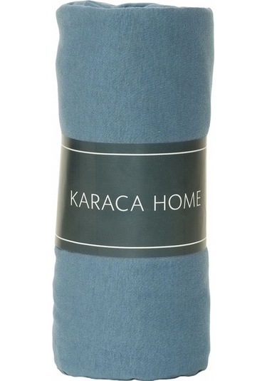 Karaca Home İndigo Penye Çift Kişilik Fitted Çarşaf