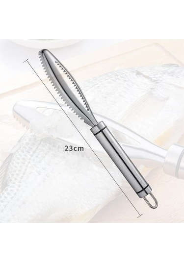 Çok İşlevli Paslanmaz Çelik Balık Pulları Kazıyıcı, Temizleme Kiti - Ev Pazar Restoran İçin 1 Adet Diğer