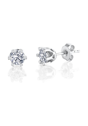 1.20 Karat Effective Diamond Masalsı Parıltı İkili Tektaş Gümüş Set