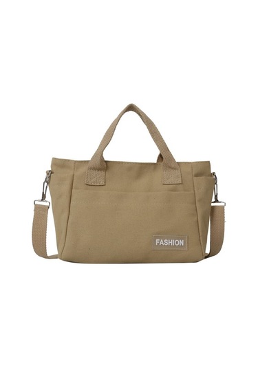 Haki Yeni Gelenler Rahat Vintage Kanvas Sırt Çantası Erkekler Için Özel Logolu Sırt Çantası Kırmızı - Gri