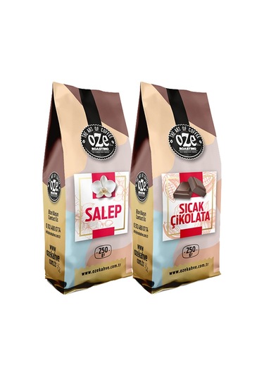 Oze Salep + Sıcak Çikolata 2 x 250 G