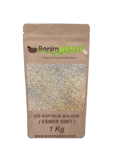 BenimAktar Çiğ Köftelik Bulgur Esmer 1 KG
