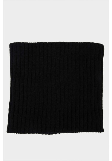 Defacto Erkek İçi Suni Yünlü Atkı C8275ax25wnbk27 Siyah