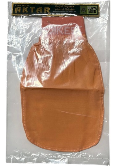 İpek Kese El Geçmeli Vücut İçin Saf İpek 16 26cm ,1 Adet, Derya Eren