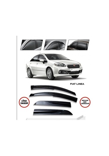 fiat linea cam rüzgarlığı ( KUTULU GÖNDERİM)