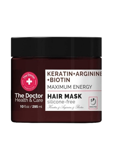 The Doctor Keratin & Arginine & Biotin Onarıcı Saç Maskesi 295 Ml