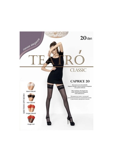 Teatro 20 Denye Silikonlu Çoraplar 9124158 Açık Bej