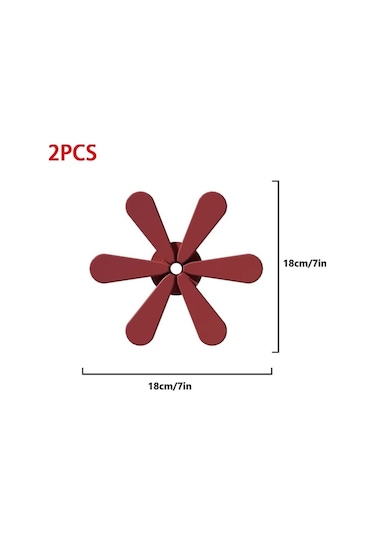 Flybuy Noel Ağacı Şeklinde Katlanabilir Yalıtım Matı - Yüksek Sıcaklık Dayanıklı, Ofis Ve Mutfak İçin Kullanılabilir Diğer