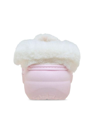Crocs Classic Platform Fuzz Lined Clog Pink Milk Terlik 212854-6zw Pembe