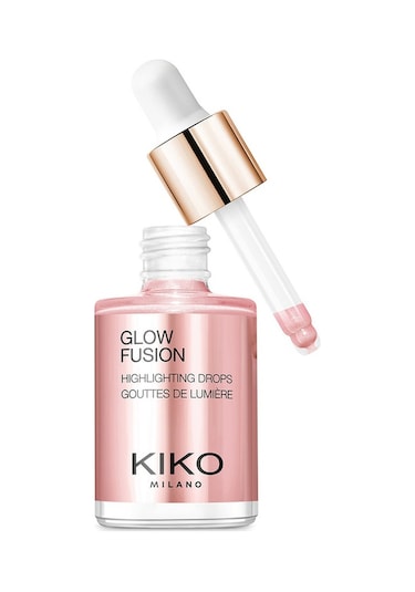 Kiko Aydınlatıcı Glow Fusion Highlighting Drops 01 Platinum Rose