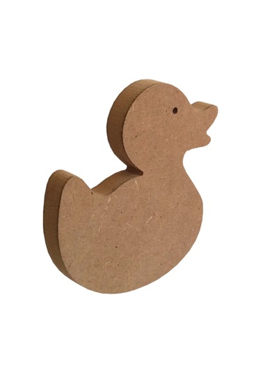Na Neşeli Ahşap 15 Cm Ahşap Ördek Dik Durabilen Boyanabilir Ahşap Çocuk Odası Süsü Ahşap Boyama Model Neseli234568319