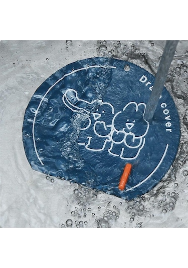 Kahverengi 5 Adet Kötü Koku Önleyici Silikon Mat Banyo Mutfak Lavabo Balkon Gider Tıpa Tıkacı Kapağı