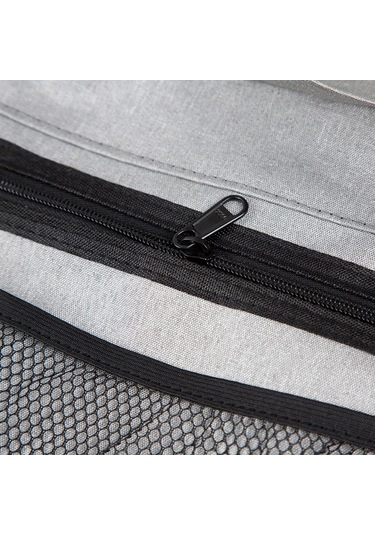 Shineyee Araç Bagajı Organizer Çantası - Çok Fonksiyonlu Sırtlık Askılı Depolama Filesi Siyah