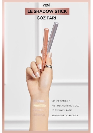 L'Oréal Paris Le Shadow Stick Göz Farı 115 Twinkly Rose