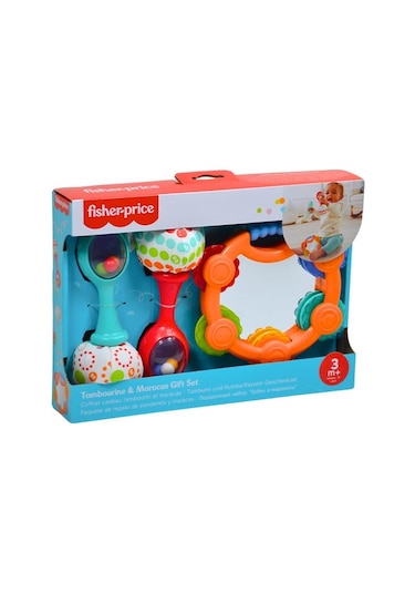 Fisher Price Tef Ve Marakas Hediye Seti Dpy77 Çok Renkli