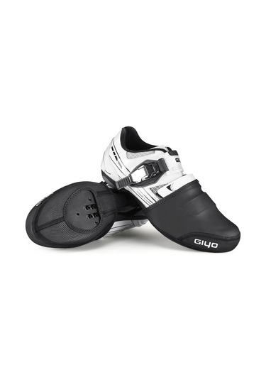 Vkemall Giyo Yarı Palmiye Bisiklet Ayakkabı Kılıfı - Rüzgar Ve Isı Sağlama, Kaymazsız, Dayanıklı - Dağ Yolu Bisikleti İçin - Xl-xxl - Çift Paket