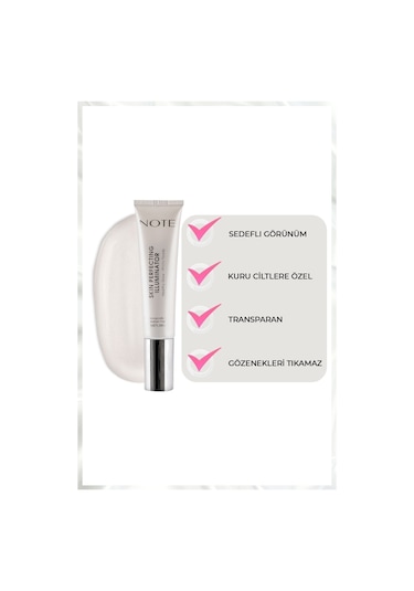 Note Cosmetique Skin Perfecting Illuminator Aydınlatıcı Kuru Ciltlere Özel Makyaj Bazı