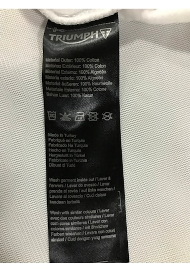 al Triumph Rocket Blueprınt Üç Silindir Resmi Baskılı Tshirt