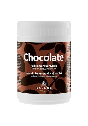 Kallos Cosmetics Chocolate Kakao Özlü Tam Onarım Saç Maskesi 1 L