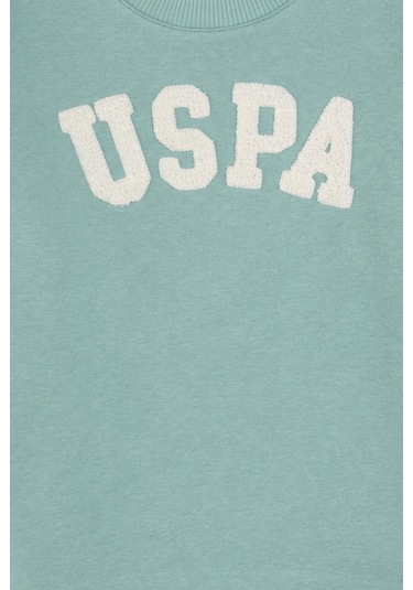 U.s. Polo Assn. Kız Çocuk Mint Sweatshirt 50317878-vr090 Mint