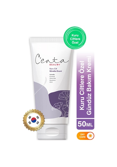 C'enta Beauty  Etkili Kuru Ciltler İçin Gündüz Kremi 50 ML