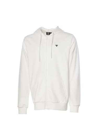 Hummel Hmlt-ıc Icona Zıp Hoodıe Erkek Günlük Sweatshirts 921836-9003 Beyaz 921836-9003 Beyaz