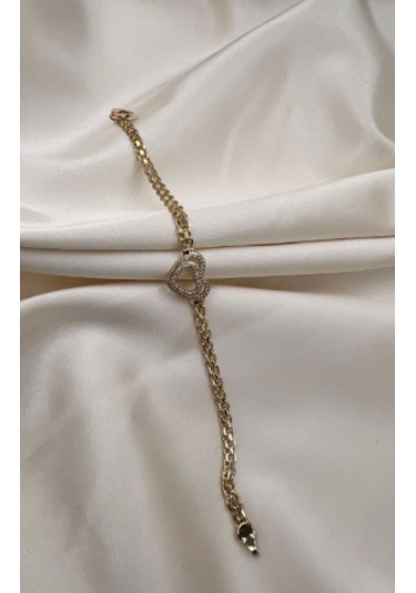 Bb Kalp Detaylı Bileklik